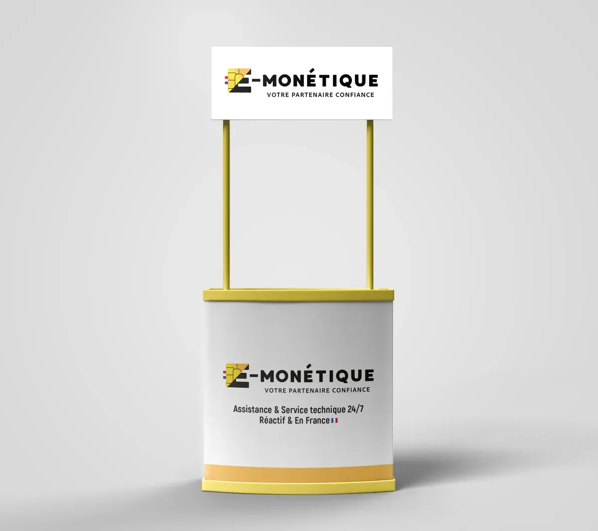 Pop-up display stand