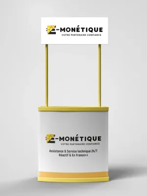 Pop-up display stand