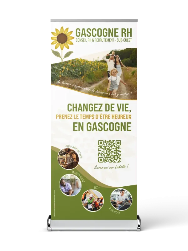 Standard roll-up banner